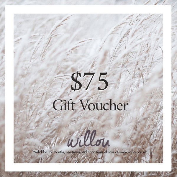 50.00 Willou Gift Voucher WillouNZ