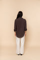 189.00 Coco Linen Shirt - Mocha WillouNZ