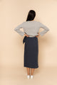 179.00 Sonny Linen Skirt - Navy WillouNZ